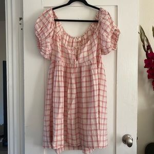 Doen Sarria Dress - Red Atticus Plaid